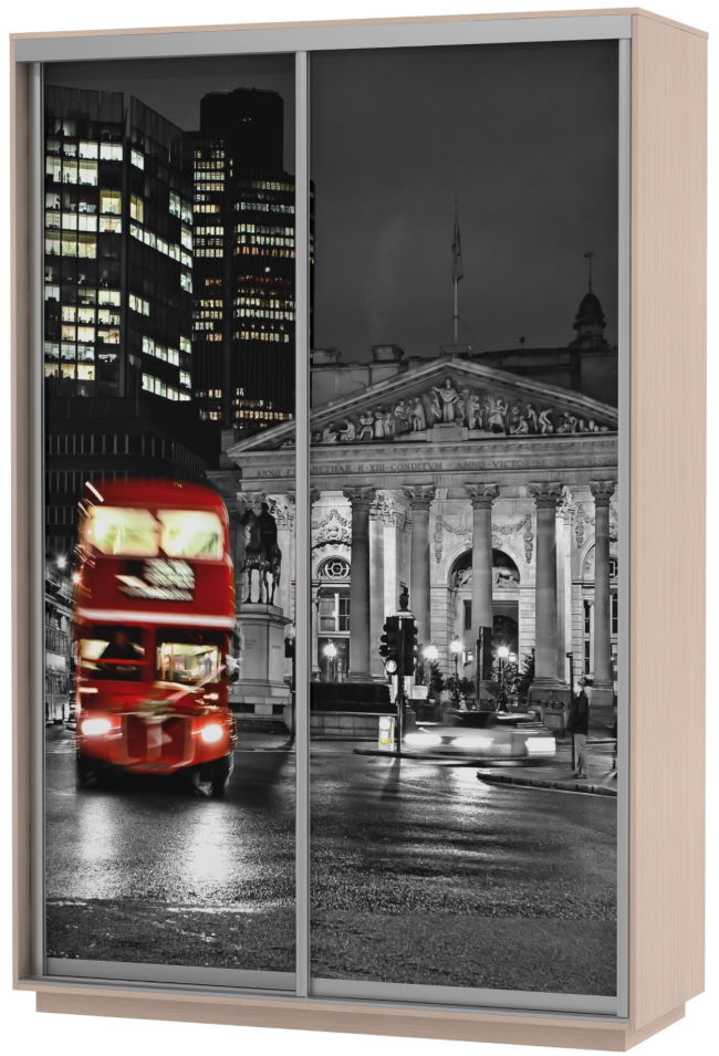 Фото Шкаф-купе Экспресс Хит Фото (2 двери) от производителя Мебельная компания Е1 в Судаке по цене 22 920 ₽