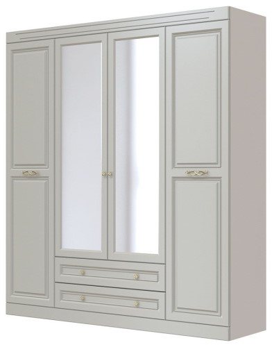 Фото Шкаф Олимп ШР-4 (201) четырехдверный от производителя Браво-мебель в Судаке по цене 57 900 ₽