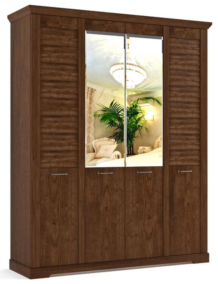 Фото Шкаф Кантри (186) четырехдверный от производителя СБК в Судаке по цене 36&nbsp;180 ₽