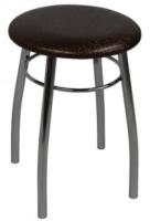Табурет Пул ( Обивка стула:кожзам , хром, в ассортименте, круглое (Европа-Д) ) в Судаке от производителя 