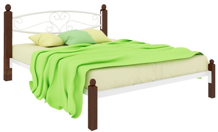 Фото Кровать двуспальная Каролина Lux (СМ 180х200) трубка металл в Судаке по цене 19 950 ₽ от производителя Милсон, код товара 2000002052180, 2000002052197, 2000002052203, 2000002052210, 2000002052227, 2000002052234, 2000002052241 шт Фото Кровать двуспальная Каролина Lux (СМ 180х200) трубка металл от производителя Милсон в Судаке по цене 19 950 ₽