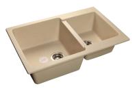 Мойка Granfest GF-С800Е (ГР 800х500хh200) (Цвет мойки светло-розовый) в Судаке от производителя 