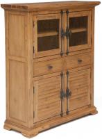 Витрина малая Avignon PRO-L05 (натуральный с патиной, натуральный с патиной (Tetchair) ) в Судаке от производителя в интернет магазине Планета Комфорта Витрина малая Avignon PRO-L05 (натуральный с патиной, натуральный с патиной (Tetchair) ) в Судаке от производителя