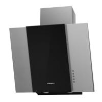 Вытяжка наклонная Irwell 60 (596х118хh717(897)) (Материал Металл/Стекло , Цвет Черный/Черный) в Судаке от производителя 