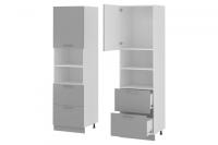 Кухня Бронкс пенал П-62 (белый, бетон,(Леко)) в Судаке от производителя 