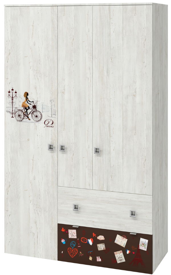 Фото Шкаф Поло (129) трехдверный от производителя Регина в Судаке по цене 19 560 ₽