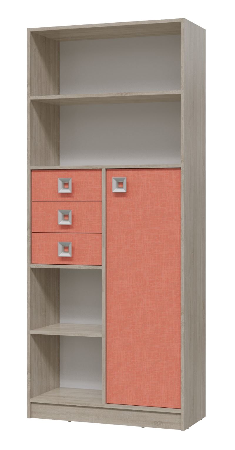 Фото Шкаф-стеллаж Сити с ящиками от производителя Гранд Кволити в Судаке по цене 13 560 ₽