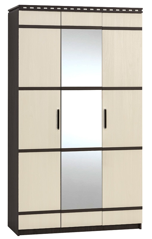 Фото Шкаф Ольга-13 (126) трехдверный  от производителя Фант-мебель в Судаке по цене 18&nbsp;040 ₽