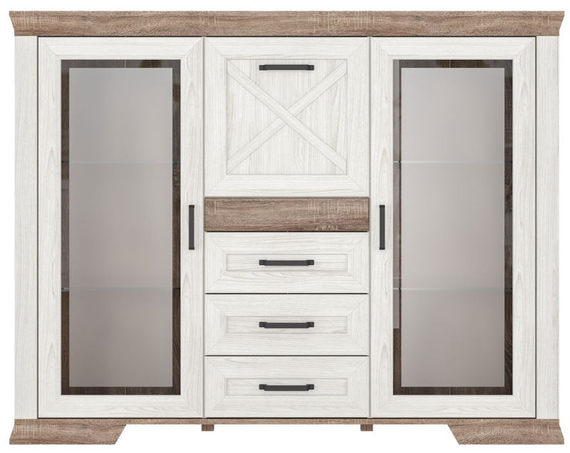 Фото Тумба Marselle KOM2W3S1K от производителя Black Red White (БРВ) в Судаке по цене 44 750 ₽