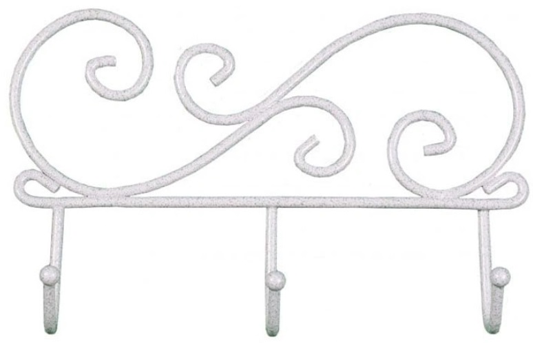 Фото Вешалка настенная Кружева 3 от производителя Завод металлических изделий в Судаке по цене 230 ₽