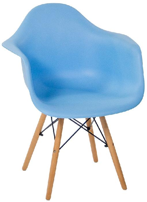 Кресло GH-8525 ( Обивка стула:пластик, натуральный бук, голубой (La-alta) ) Кресло GH-8525 ( Обивка стула:пластик, натуральный бук, голубой (La-alta) )