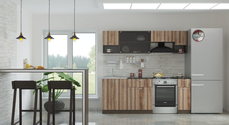 Фото Кухня Зара (2,1) от производителя Интерьер-центр в Судаке по цене 12&nbsp;600 ₽