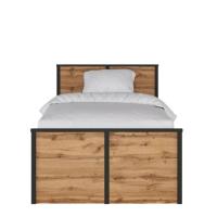 Фото  кровать односпальная loft loz120x200 (см 120х200) с основанием производитель Black Red White (БРВ)