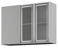 Кухня София шкаф навесной ШВУПС 1000 в интернет магазине Планета Комфорта Фото kukhonnye-shkafy-so-steklom кухня софия шкаф навесной швупс 1000 производитель Интерьер-центр