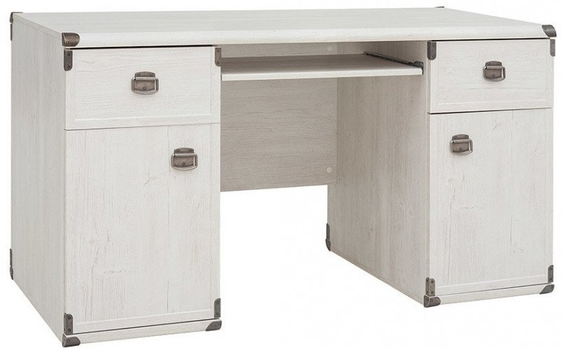 Фото Стол письменный Индиана JBIU2D2S от производителя Black Red White (БРВ) в Судаке по цене 31 670 ₽