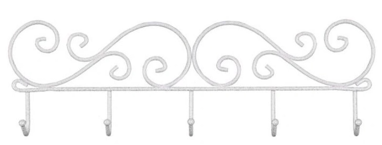 Фото Вешалка настенная Кружева 5 от производителя Завод металлических изделий в Судаке по цене 300 ₽