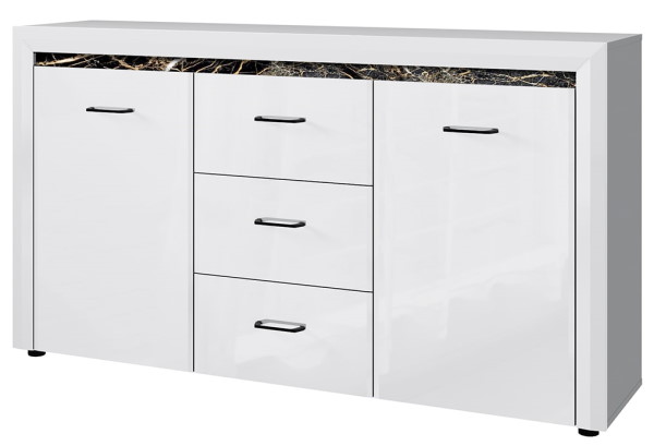 Фото Тумба 2D3S ВайтБлек (WhitBlack) от производителя Анрэкс в Судаке по цене 28 410 ₽