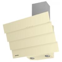 Вытяжка наклонная Cascada quart 60 (596х420хh713(878)) (Материал Металл/Стекло , Цвет Металлик/Черный) в Судаке от производителя 