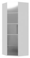 Шкаф Вива ШРУ (84) угловой с зеркалом (белый, зеркало,(Браво-мебель)) в Судаке от производителя 