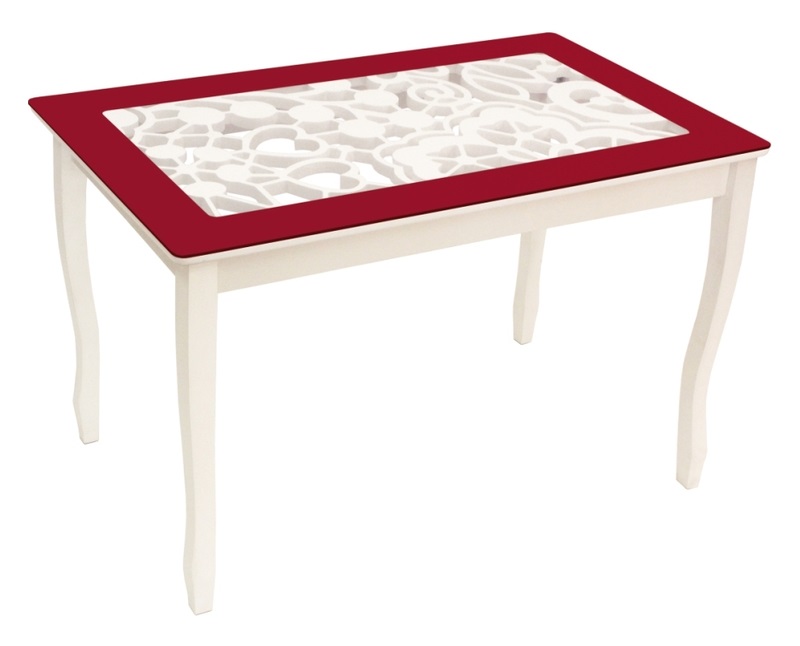 Фото Стол обеденный Стиль 2 Ажур III mini  от производителя Мебель из стекла в Судаке по цене 11&nbsp;920 ₽