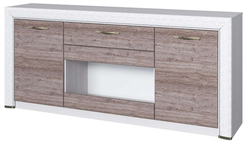 Фото Тумба RTV 1V2D1S Оливия (Olivia) от производителя Анрэкс в Судаке по цене 18 710 ₽