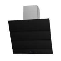 Вытяжка наклонная Cascada E 60 (596х400хh863(1173)) (Материал Металл/Стекло , Цвет Металлик/Черный) в #REGION_NAME_DECLINE_PP# от производителя 