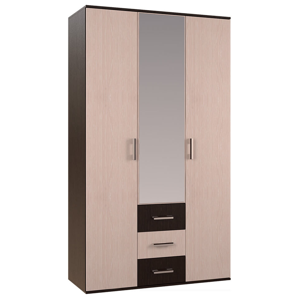 Фото Шкаф Белла (120) трехдверный  от производителя БТС  в Судаке по цене 13 310 ₽