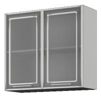 Фото kukhonnye-shkafy-so-steklom кухня барселона шкаф навесной швс 800 производитель Интерьер-центр