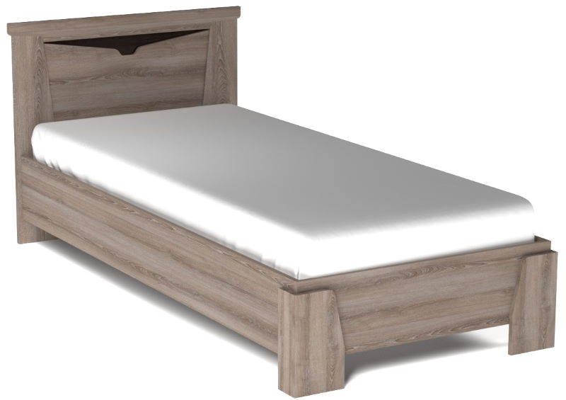 Фото Кровать односпальная Гарда NEW (СМ 90х200) без основания от производителя СБК в Судаке по цене 6&nbsp;020 ₽