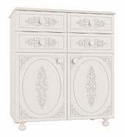 Фото mebel-dlya-gostinits комод комбинированный ассоль ас-18  производитель Компасс