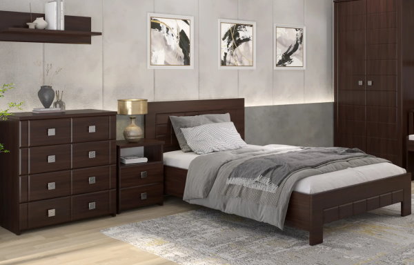 Фото Кровать двуспальная Изабель ИЗ-712К (СМ 160х200) без основания от производителя Компасс в Судаке по цене 20&nbsp;320 ₽