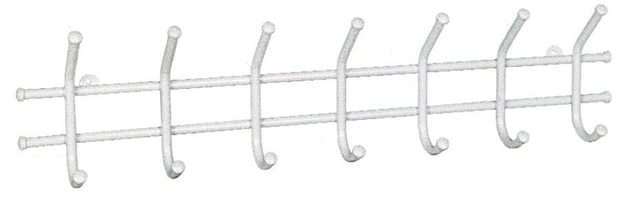 Фото Вешалка настенная Норма 7 от производителя Завод металлических изделий в Судаке по цене 480 ₽