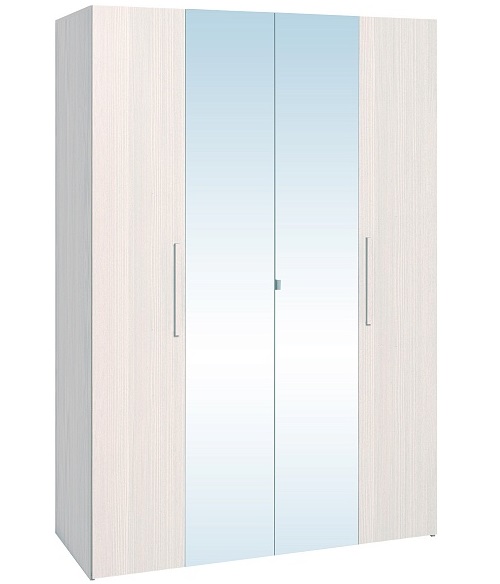 Шкаф Bauhaus-9 (160) четырехдверный (бодега светлый, бодега светлый,(Глазов)) Шкаф Bauhaus-9 (160) четырехдверный (бодега светлый, бодега светлый,(Глазов))