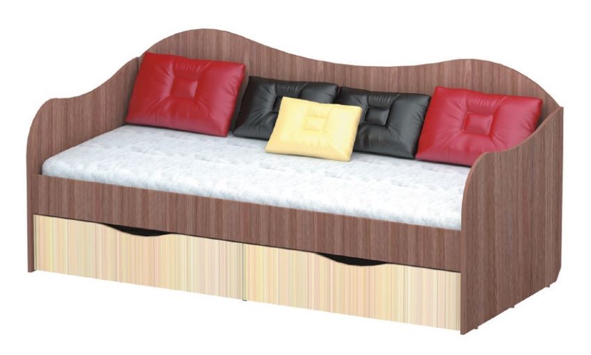 Фото Кровать односпальная Бокс (СМ 90х200) от производителя Пирамида в Судаке по цене 11&nbsp;880 ₽