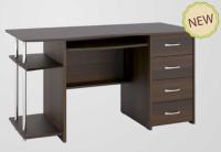 Стол компьютерный ДВК Комфорт-5 (лдсп, лдсп-венге,  венге, дуб молочный (ДВК) ) в Судаке от производителя 