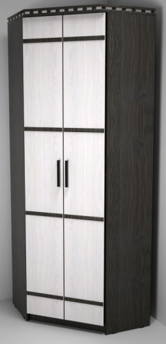 Фото Шкаф Ольга-13 (80) угловой  от производителя Фант-мебель в Судаке по цене 12 040 ₽