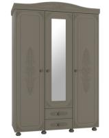 Шкаф Ассоль плюс АС-27 (153) трехдверный в интернет магазине Планета Комфорта Фото shkafy-platyanye-s-polkami-dlya-belya шкаф ассоль плюс ас-27 (153) трехдверный производитель Компасс