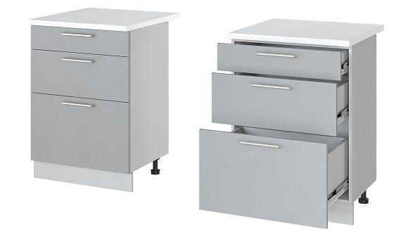 Фото Кухня Бронкс стол-рабочий Н-63 от производителя Леко в Судаке по цене 7&nbsp;980 ₽