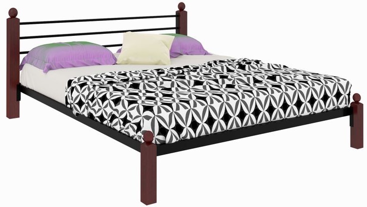 Фото Кровать двуспальная Милана Lux (СМ 140х200) трубка металл в Судаке по цене 18 750 ₽ от производителя Милсон, код товара 2000002054108, 2000002054115, 2000002054122, 2000002054139, 2000002054146, 2000002054153, 2000002054160 шт Фото Кровать двуспальная Милана Lux (СМ 140х200) трубка металл от производителя Милсон в Судаке по цене 18 750 ₽