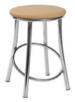 Табурет Сфера хром ( Обивка стула:кожзам , хром, в ассортименте (Мир стульев) ) в Судаке от производителя 