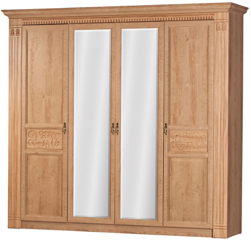 Фото Шкаф Лючия 203 (246) четырехдверный от производителя Яна в Судаке по цене 82&nbsp;310 ₽