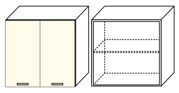 Фото Кухня Диана-4 (ЛДСП) шкаф настенный 1000 (ШВ-101) от производителя Фант-мебель в Судаке по цене 3 380 ₽