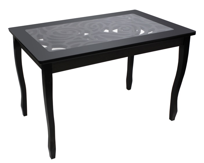 Фото Стол обеденный Стиль 2 Ажур от производителя Мебель из стекла в Судаке по цене 13&nbsp;370 ₽