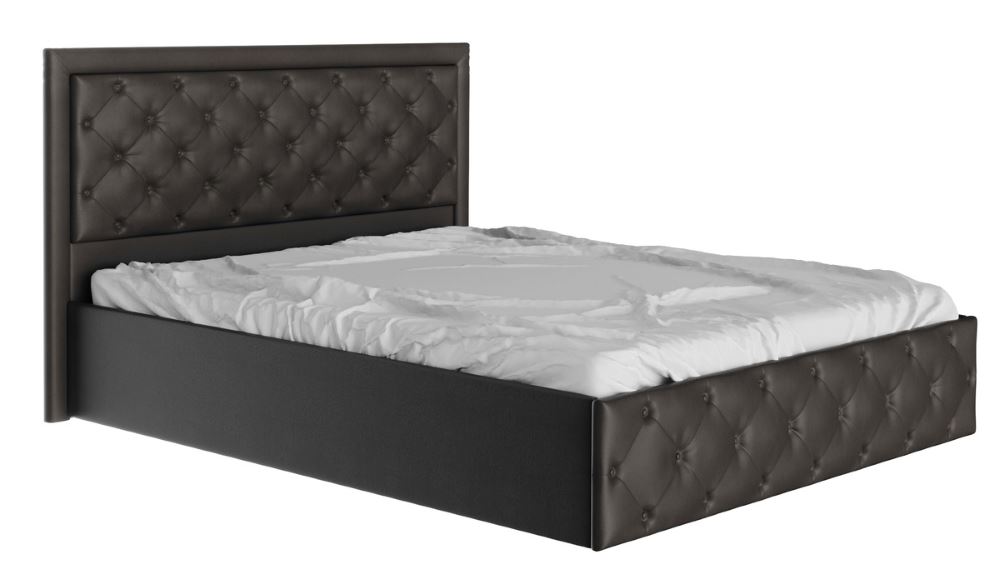 Фото Кровать двуспальная Мишель (СМ 160х200) с подъемным механизмом (пуговицы) от производителя Бон-мебель в Судаке по цене 33&nbsp;480 ₽