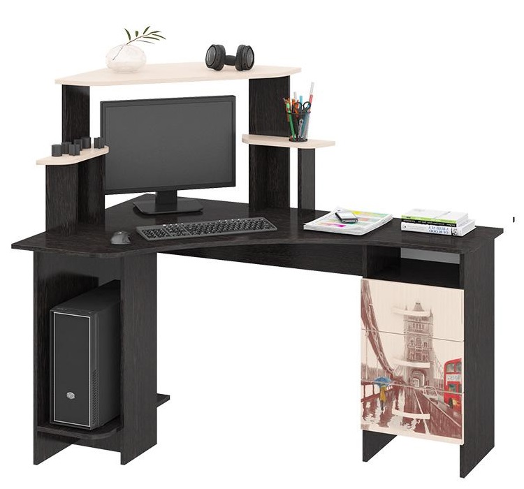 Фото Стол компьютерный Бумеранг-3Н(М) (Л) от производителя ТриЯ в Судаке по цене 15&nbsp;410 ₽