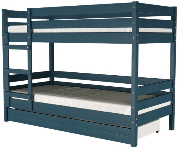 Фото Кровать 2-х ярусная Джуниор (СМ 90х200) с основаниями под матрасы от производителя Браво-мебель в Судаке по цене 32&nbsp;710 ₽