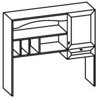 Фото  полка настольная микки-1 производитель Ставрополь Мебель