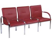 Фото  секция кресел стафф (staff)-3 s 3-х местная  производитель Новый стиль