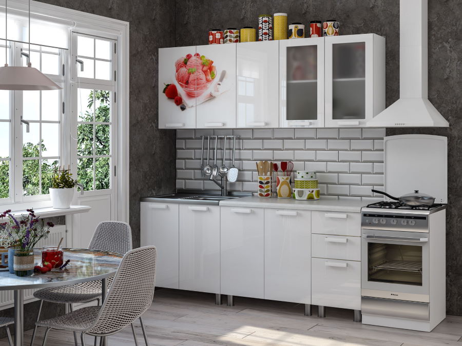 Фото Кухня Айс-крим (2,0) от производителя БТС  в Судаке по цене 35 660 ₽
