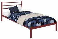 Фото krovati-detski кровать односпальная милана (см 80х200) трубка металл производитель Милсон